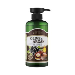 3w clinic olive & argan 2in1 shampoo 500 ml