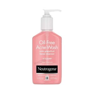 Neutrogena Oil Free Acne Wash Pink Grapefruit Facial Cleanser-177ml
