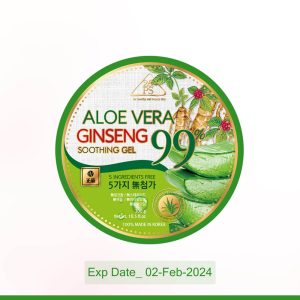 Pax Moly Aloe Vera Ginseng Soothing Gel 300g