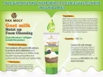 pax moly goat milk moist up foam cleansing gallery 2