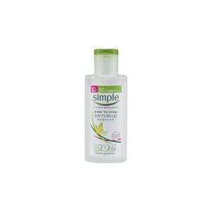 simple kind to skin eye makeup remover 125 ml