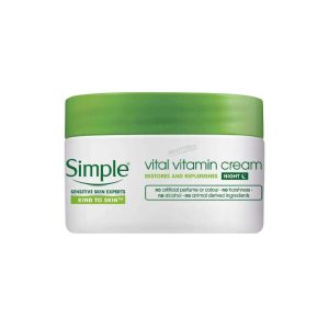 simple kind to skin vital vitamin night cream
