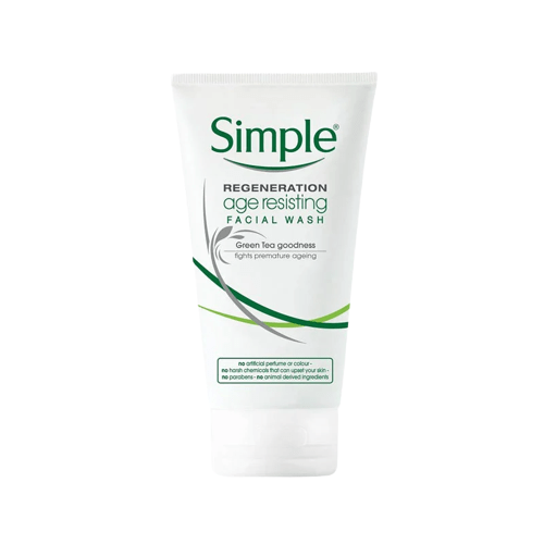 simple regeneration age resisting facial wash 150 ml
