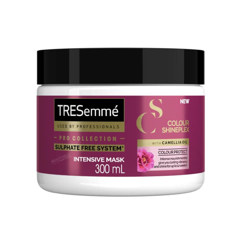 tresemme pro collection colour shineplex sulphate free hair mask 300 ml