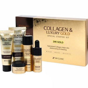 3W Collagen and Luxury 24K Gold Special Starter Kit