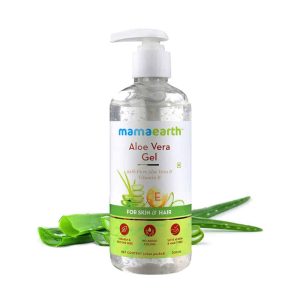 Mamaearth Aloe Vera Gel With Pure Aloe Vera & Vitamin E For Skin And Hair 300 ml