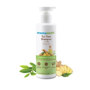 Mamaearth Tea Tree Shampoo for Dandruff Free Hair – 250ml