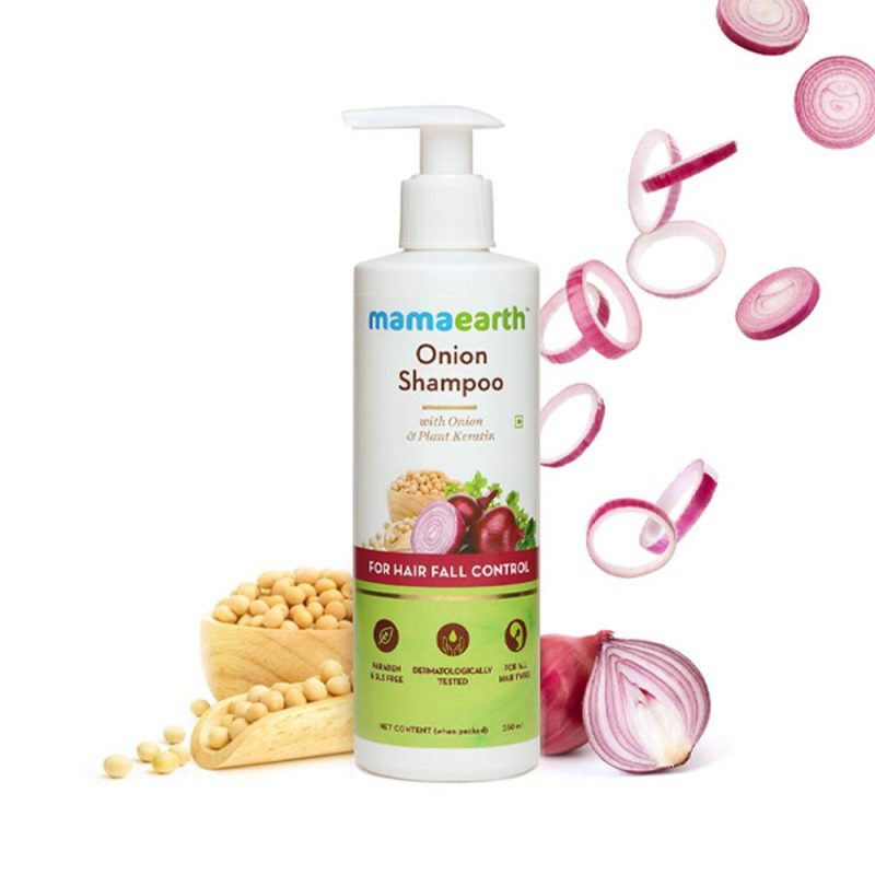 Mamaearth onion shampoo