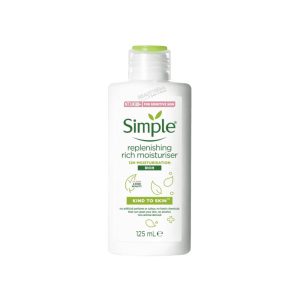 simple replenishing rich moisturizer for sensitive skin 125ml