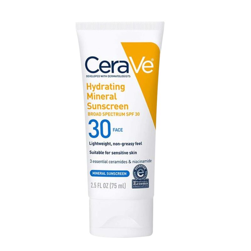 Cerave Hydrating Mineral Sunscreen SPF 30 Face 75ml