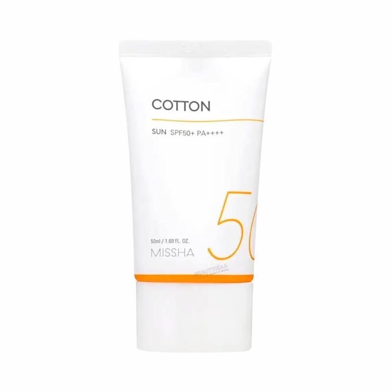 MISSHA All Around Safe Block Cotton Sunscreen SPF50+ PA++++ 50ml