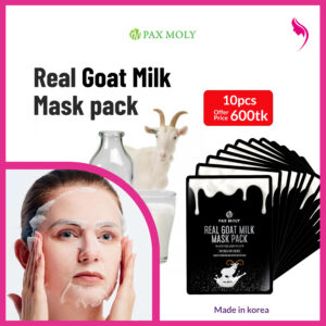 10pcs Goat Milk Mask Pack
