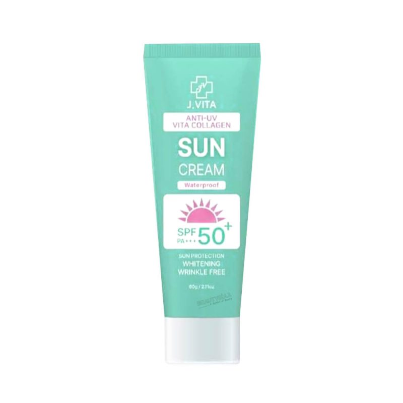 J.VITA Anti-UV Vita Collagen Waterproof Sun Cream SPF 50+ PA+++ 60g