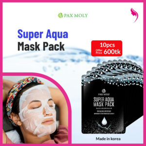 10pcs Pax Moly Super Aqua Mask Pack