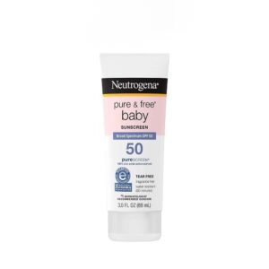 Neutrogena Pure & Free Baby Sunscreen SPF 50 - 88ml